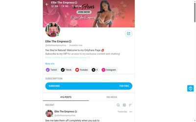 Ellie The Empress