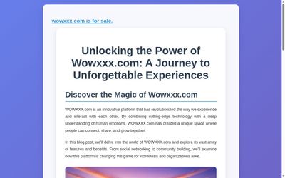 wowxxx-website-review
